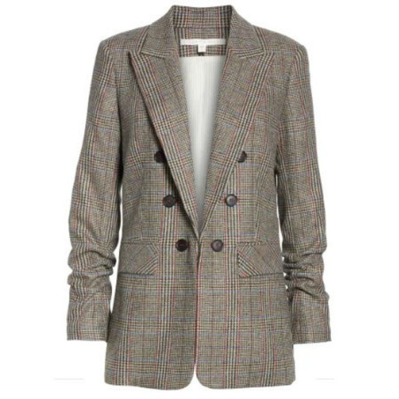 Veronica Beard Beige Plaid Blazer (Never Worn) - Picture 4 of 6